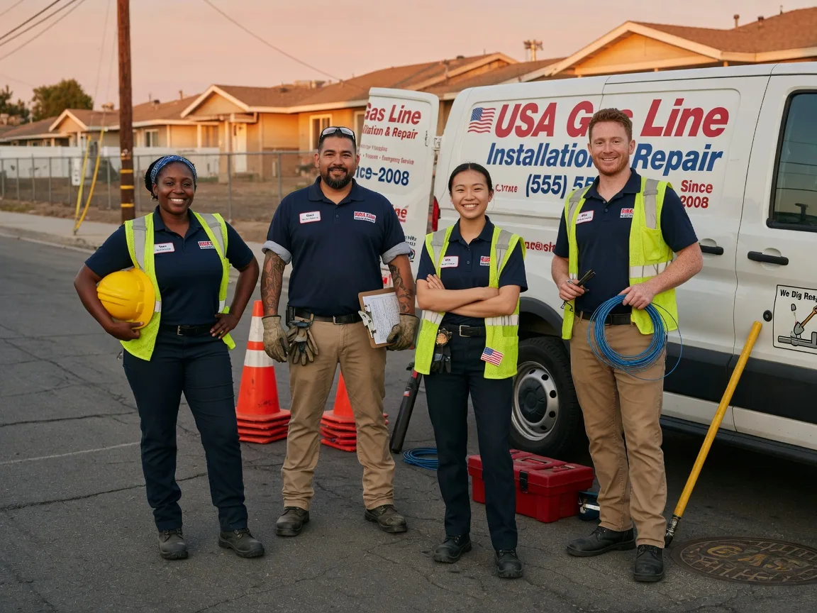 Gas Line Installation company in Davisville, WV